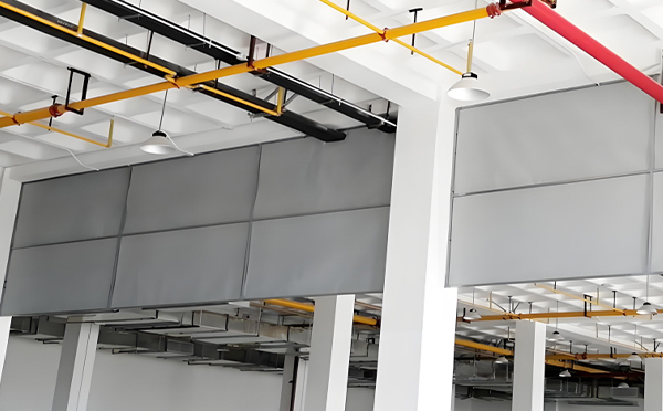 商场防烟分区常闭节点:酒泉挡烟垂壁高度与控制器接线图解 商场防烟分区常闭节点:酒泉挡烟垂壁高度与控制器接线图解