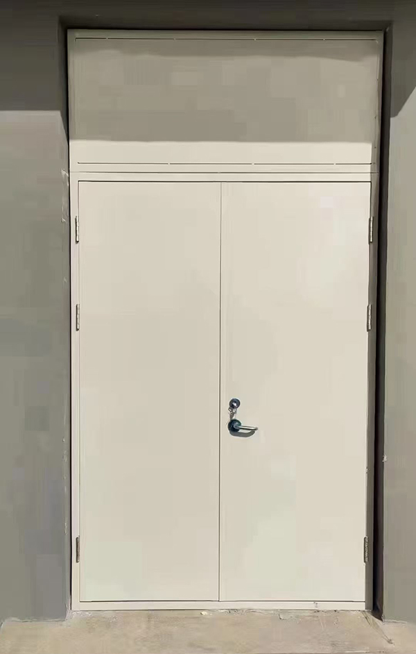 展览馆项目完成大跨度酒泉防火门安装 展览馆项目完成大跨度酒泉防火门安装