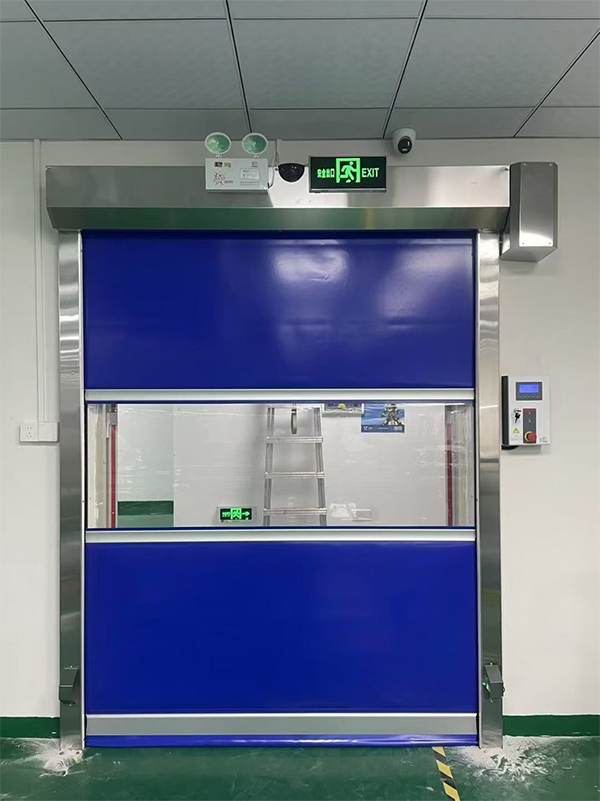 酒泉快速酒泉卷帘门在冷链物流仓储区的应用实践